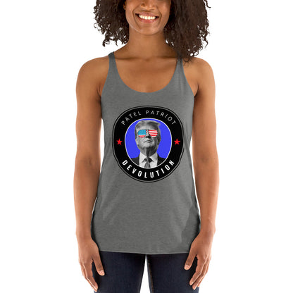 Trump Devolution Women's Racerback Tank