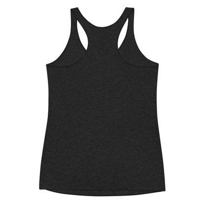 The Liberty Den Women's Racerback Tank (light logo)