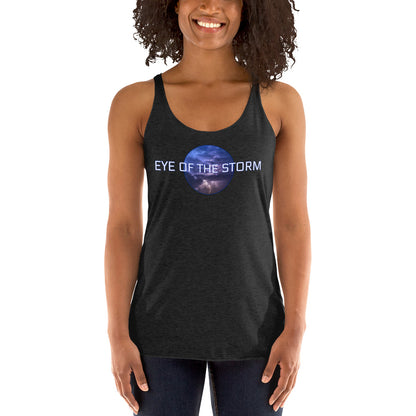 Eye of the Storm Women's Racerback Tank (light logo)