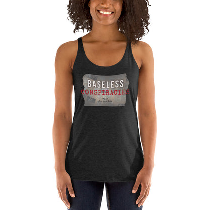 Baseless Conspiracies Women's Racerback Tank