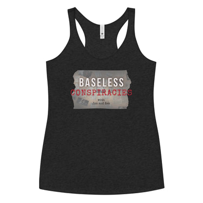 Baseless Conspiracies Women's Racerback Tank