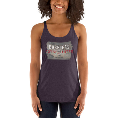 Baseless Conspiracies Women's Racerback Tank