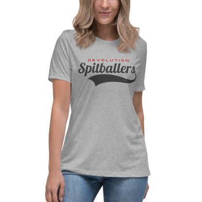 Spitballers Women's Relaxed T-Shirt (dark logo)