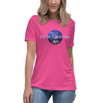 Eye of the Strorm Women's Relaxed T-Shirt (light logo)