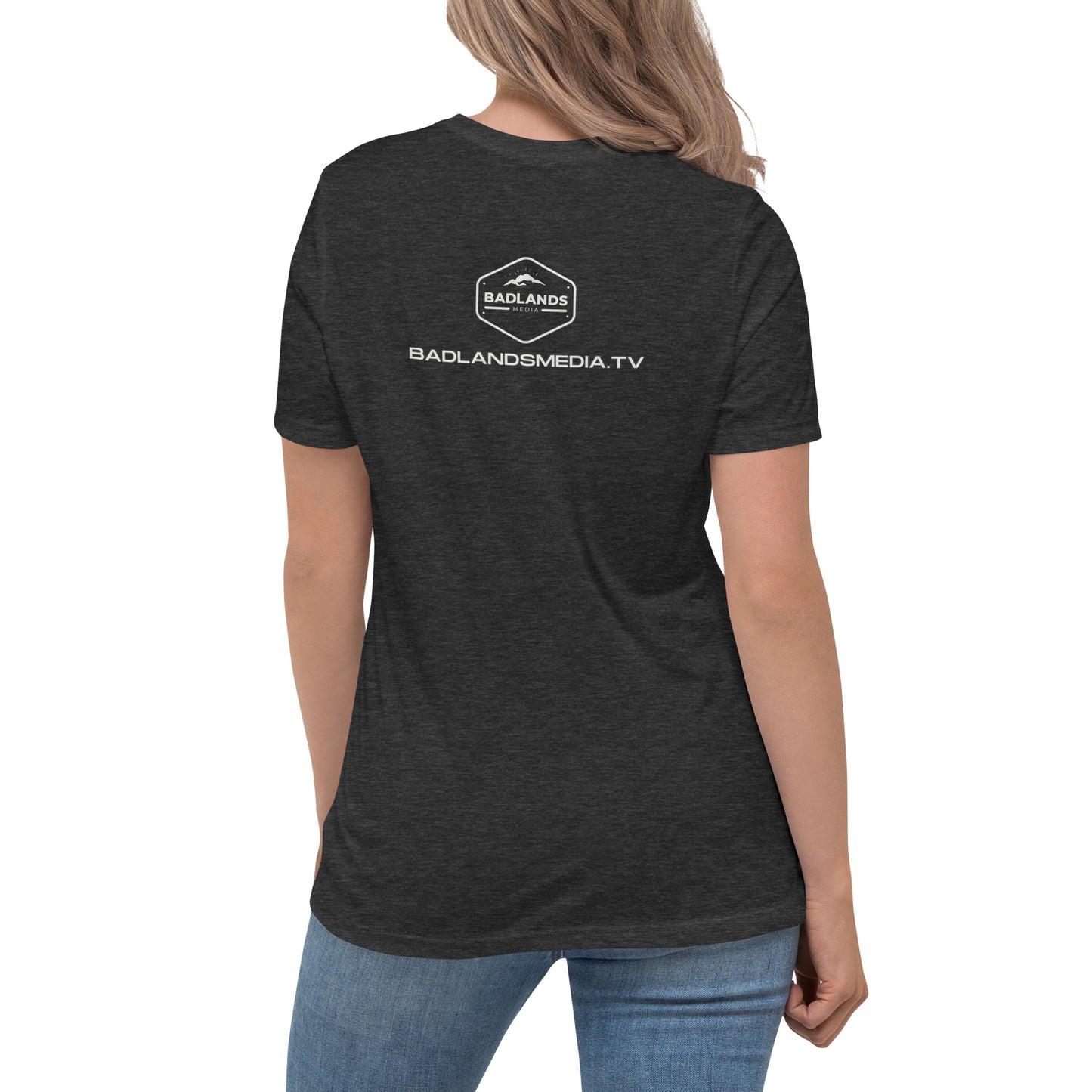 Eye of the Strorm Women's Relaxed T-Shirt (light logo)
