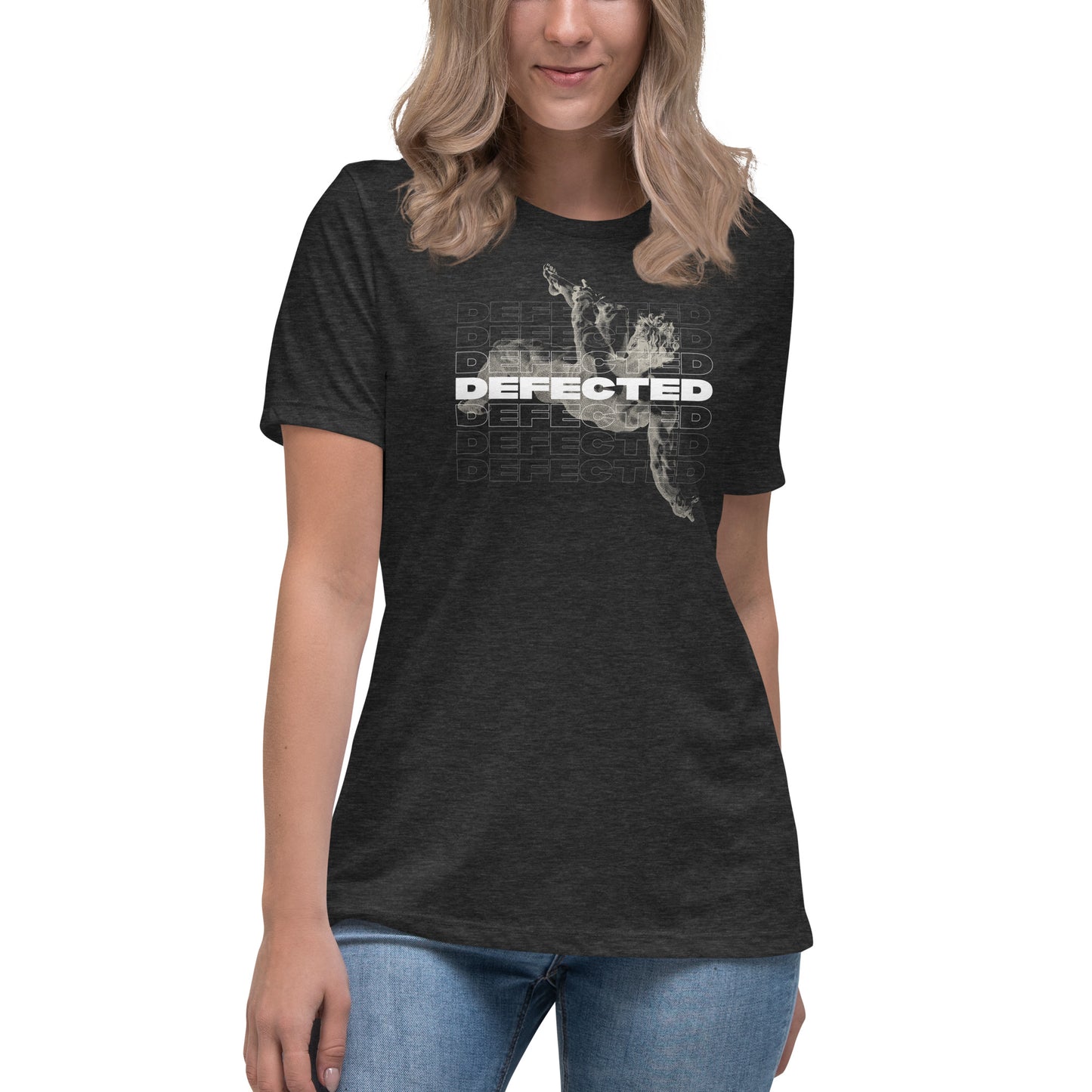Defected Women's Relaxed T-Shirt (light logo)