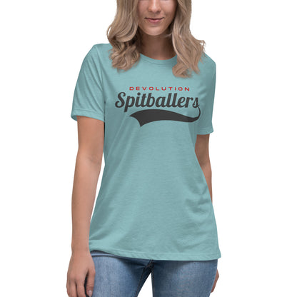 Spitballers Women's Relaxed T-Shirt (dark logo)