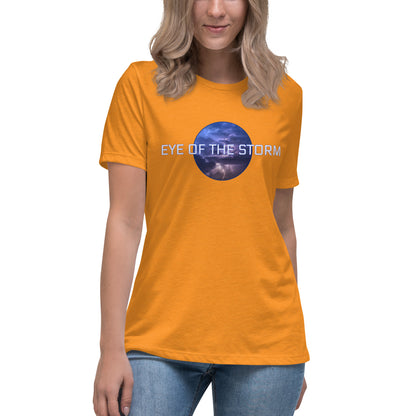 Eye of the Strorm Women's Relaxed T-Shirt (light logo)