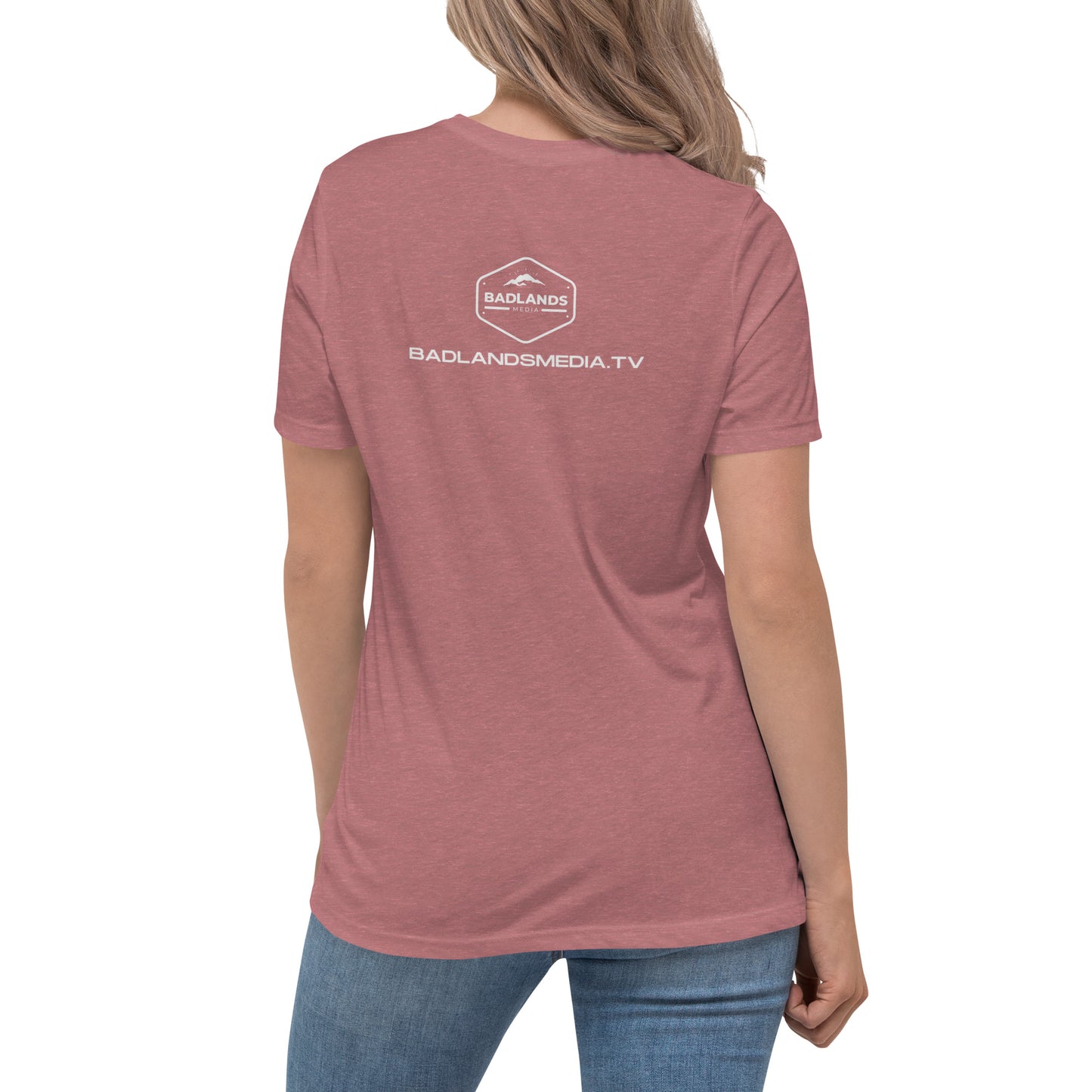 Eye of the Strorm Women's Relaxed T-Shirt (light logo)