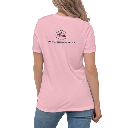 Eye of the Storm Women's Relaxed T-Shirt (dark logo)