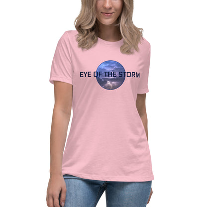 Eye of the Storm Women's Relaxed T-Shirt (dark logo)