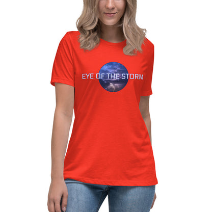 Eye of the Strorm Women's Relaxed T-Shirt (light logo)