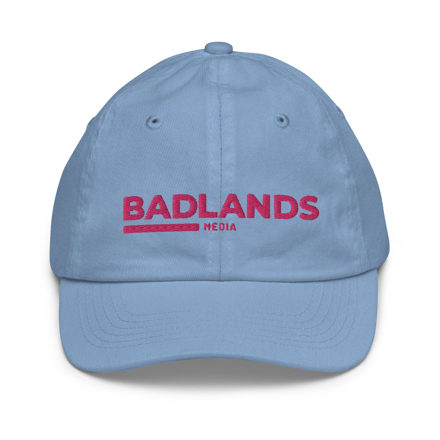 Badlands Kids Baseball Cap (pink logo)